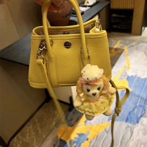MBH 2026 Spring Togo Cowhide Litchi Grain 20 Inch Garden Bag Mini Handbag with Shoulder Strap