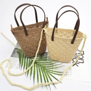 Korean Chic Hollow Woven One-Shoulder Bag