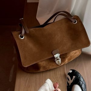 MBH Autumn New Large Capacity Flap Tote Bag Crossbody Shoulder Bag
